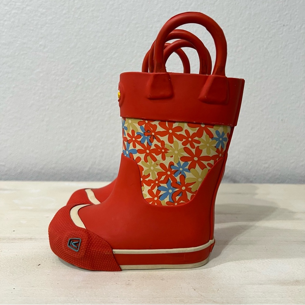 Keen Orange Coronado Pull Up Waterproof Boots